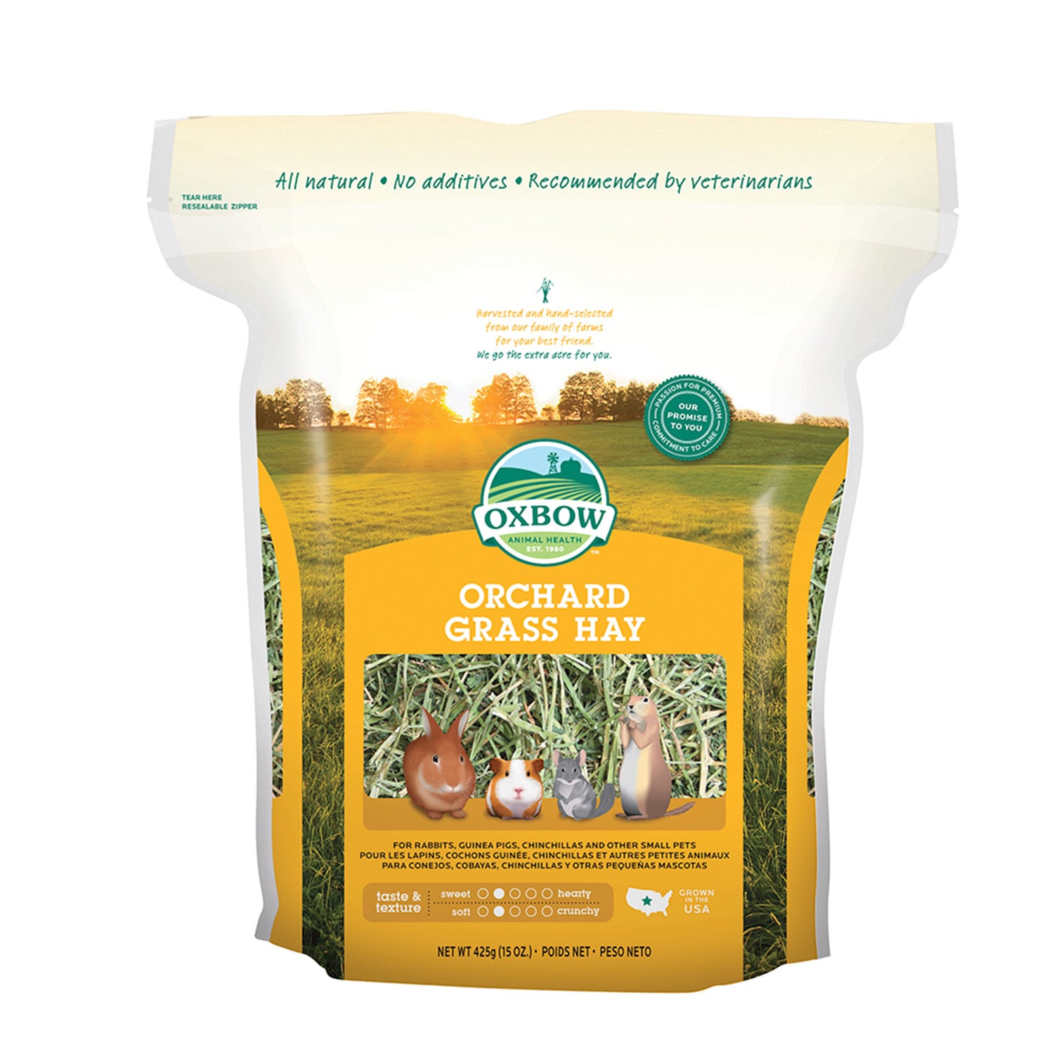 HENO DE HUERTO ALIMENTO 4KG OXBOW - 1
