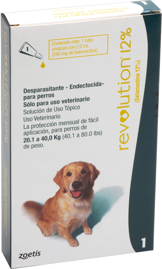 REVOLUTION 12% - 2.0 ML PERRO (20,1 - 40 KG) - 1