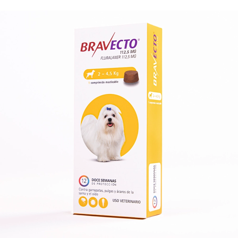 BRAVECTO PERROS 1M 45 MG (2-4,5 KG) - 2