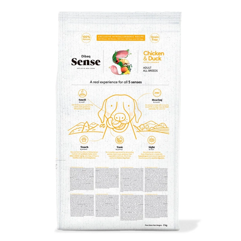 ALIMENTO PERRO ADULTO POLLO & PATO 12 KG SENSE - 2