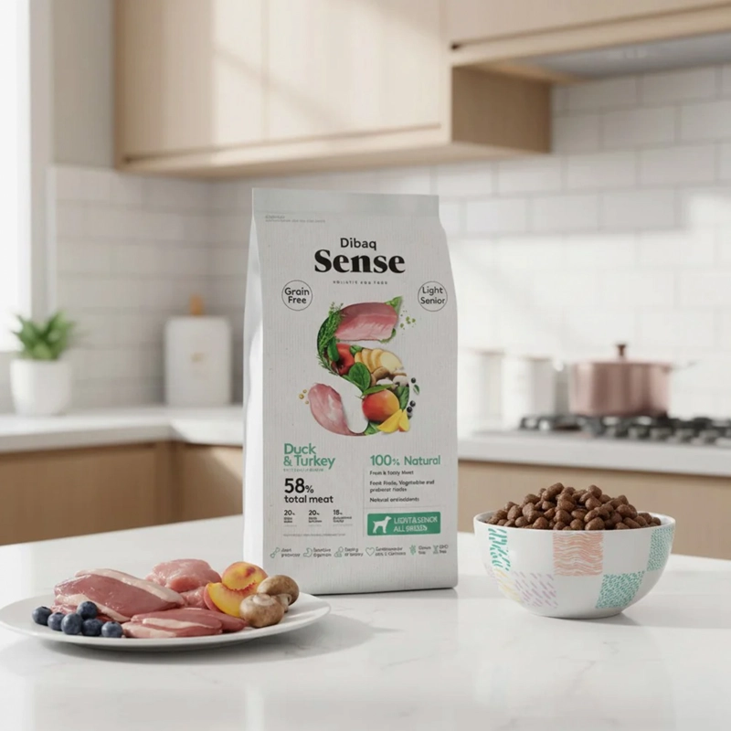ALIMENTO PERRO SENIOR LIGHT PAVO & PATO 2 KG SENSE - 3