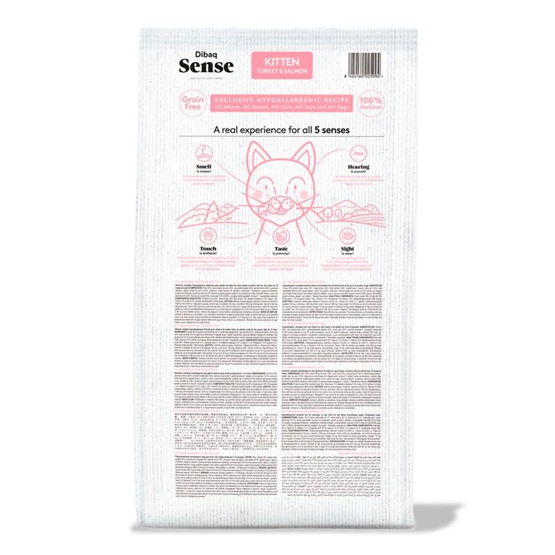 ALIMENTO GATITO PAVO & SALMON 6 KG SENSE - 2