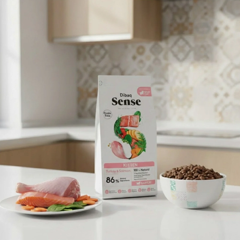 ALIMENTO GATITO PAVO & SALMON 6 KG SENSE - 3
