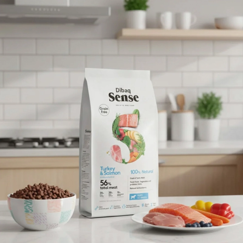 ALIMENTO PERRO CACHORRO PAVO & SALMON 12 KG SENSE - 3