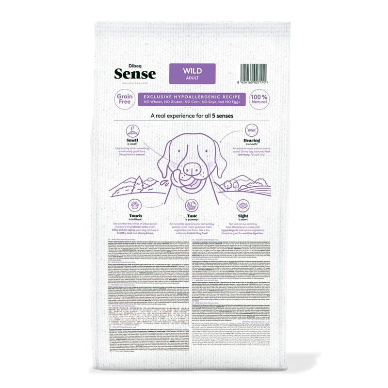 ALIMENTO PERRO ADULTO JABALI & CIERVO 10 KG SENSE - 2