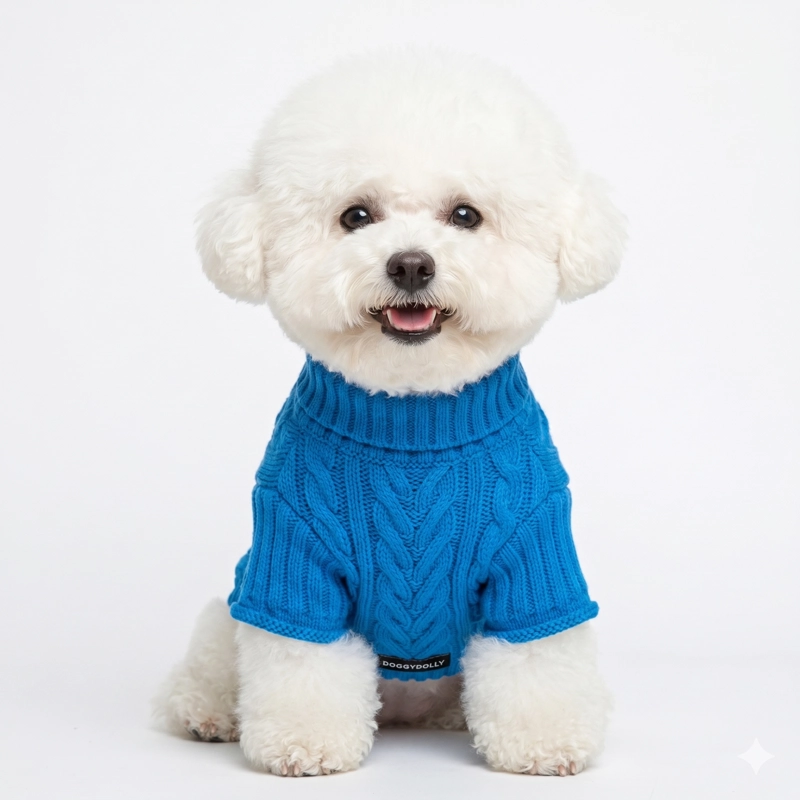CHALECO AZUL PERROS Y GATOS- M - 1
