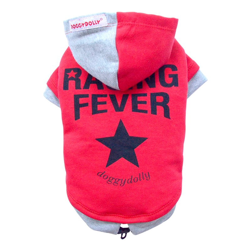 POLERON ROJO RACING FEVER RAZAS GRANDES - M - 2