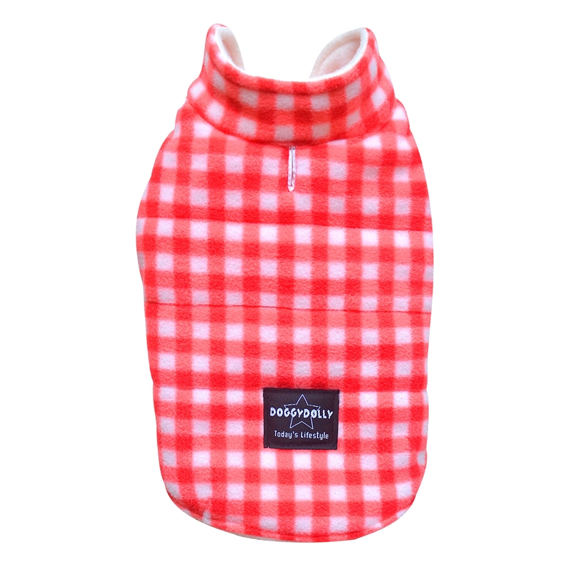 ABRIGO LENADOR ROJO RAZAS GRANDES TALLA S - 4