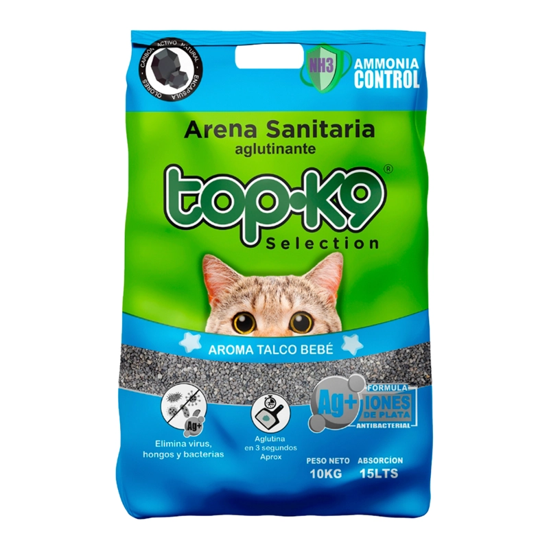 ARENA AGLUTINANTE IONES DE PLATA TALCO 10 KG - 1