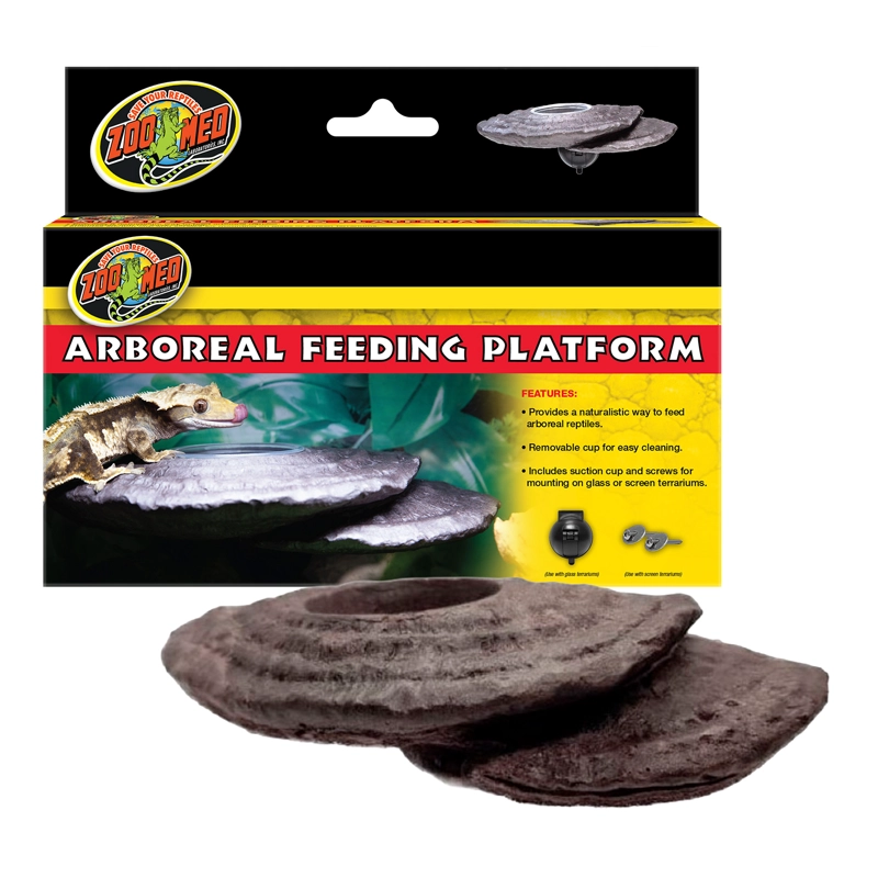 PLATO PARA TERRARIOS PARA REPTILES ARBORICOLAS - 1