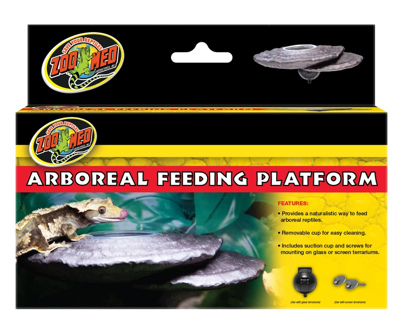 PLATO PARA TERRARIOS PARA REPTILES ARBORICOLAS - 2