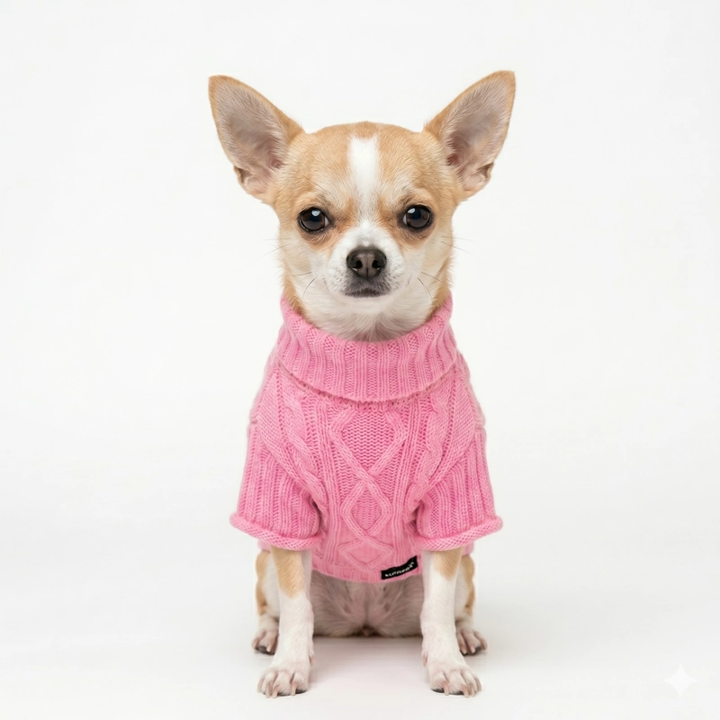 CHALECO ROSADO PERROS Y GATOS- M - 1