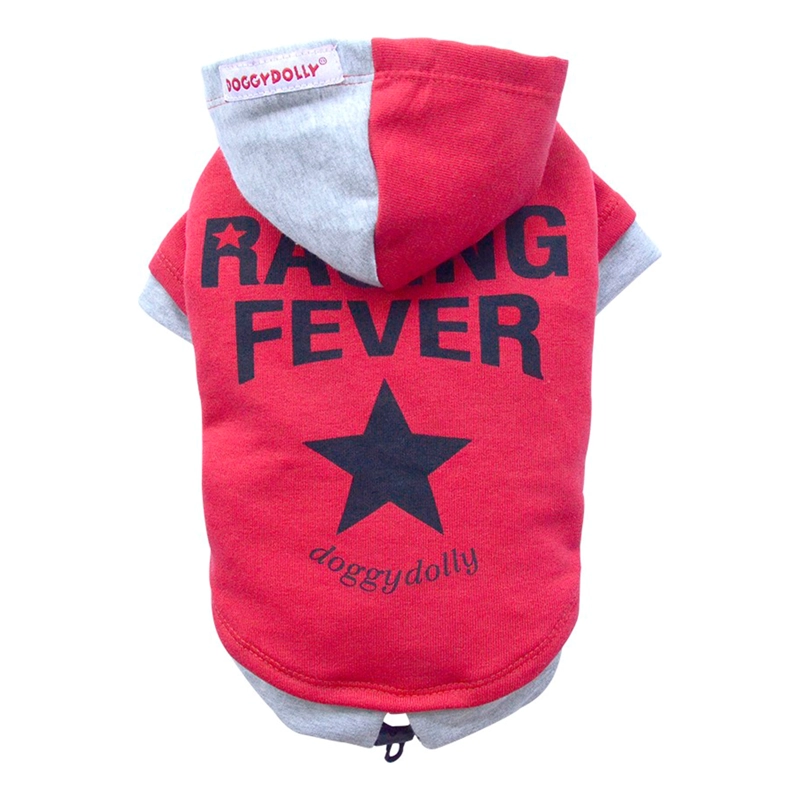 POLERON ROJO RACING FEVER RAZAS GRANDES -S - 2