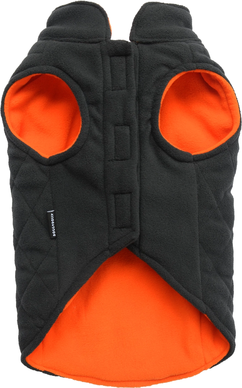 ABRIGO NEGRO CON HUESITO RAZAS PEQUEÑAS - XL - 3