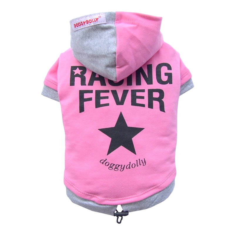 POLERON ROSADO RACING FEVER RAZAS GRANDES -XS - 2