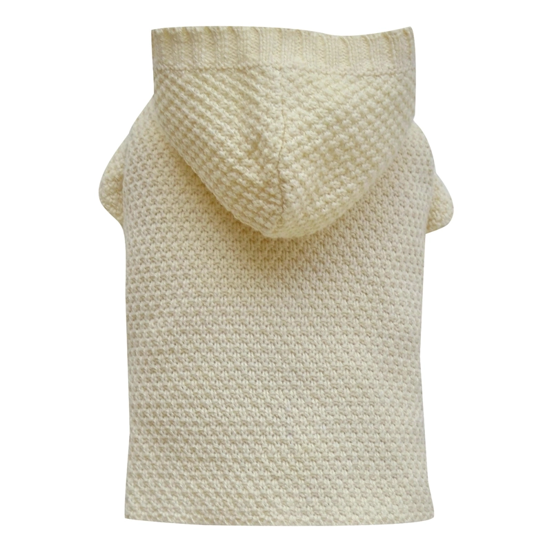 CHALECO BLANCO CON GORRO-XXL - 2