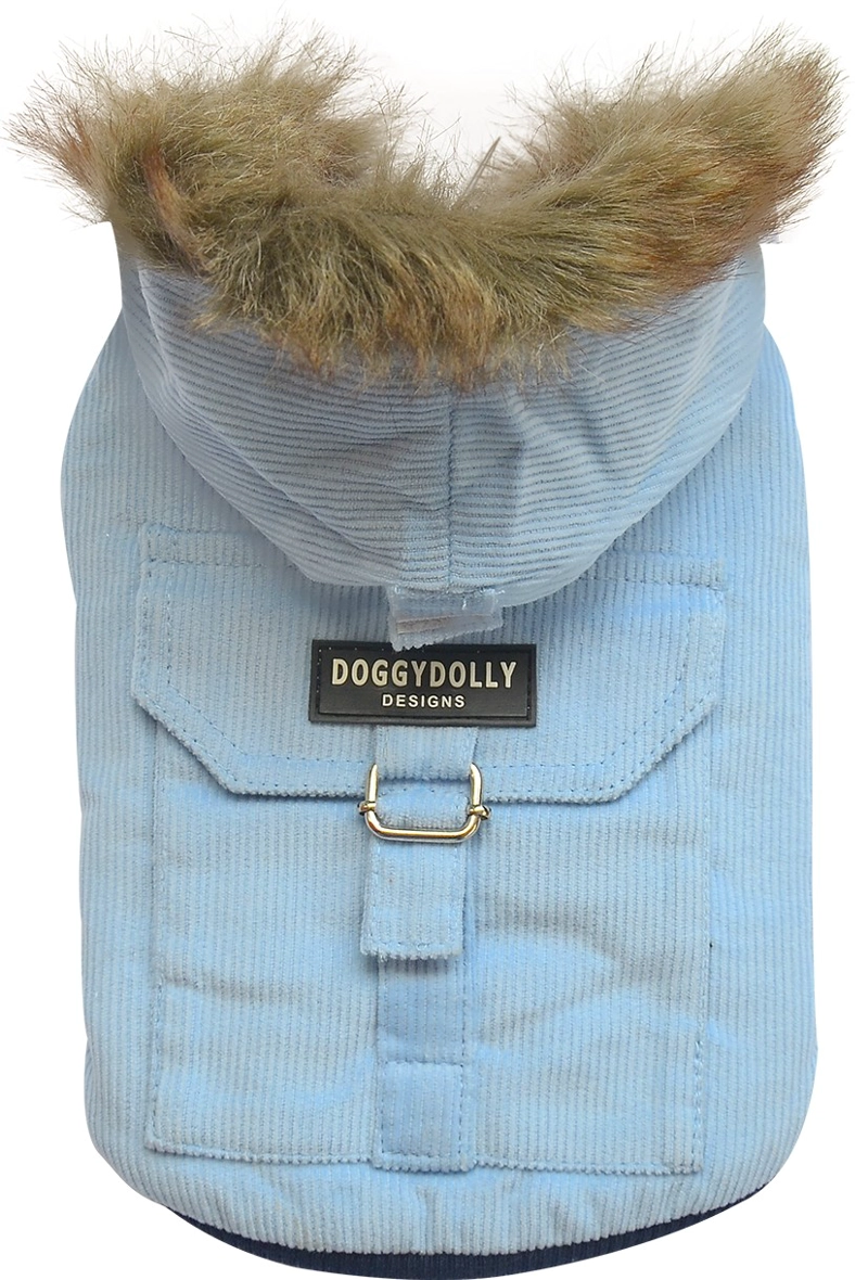CHAQUETA COTELE CELESTE GORRO- L - 2