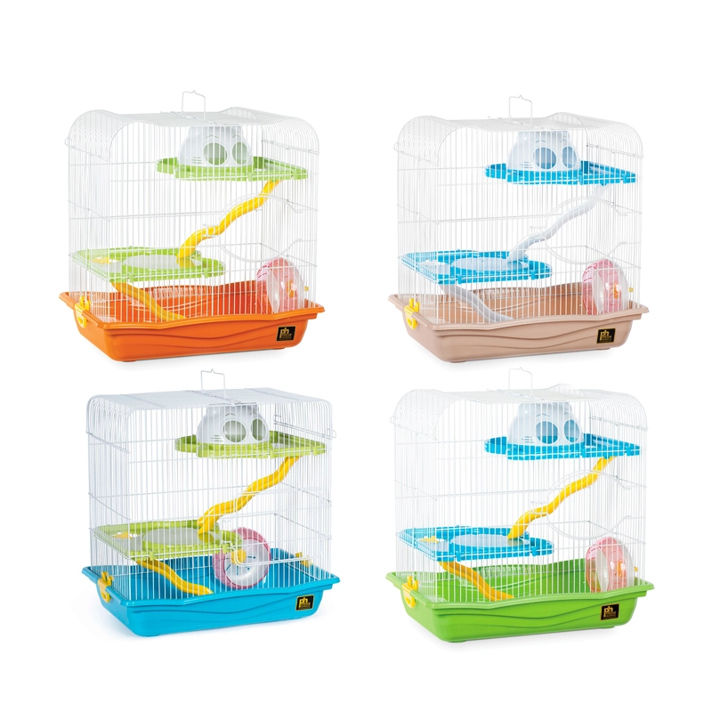 JAULA REFUGIO PARA HAMSTERS (4 NIVELES) - 1