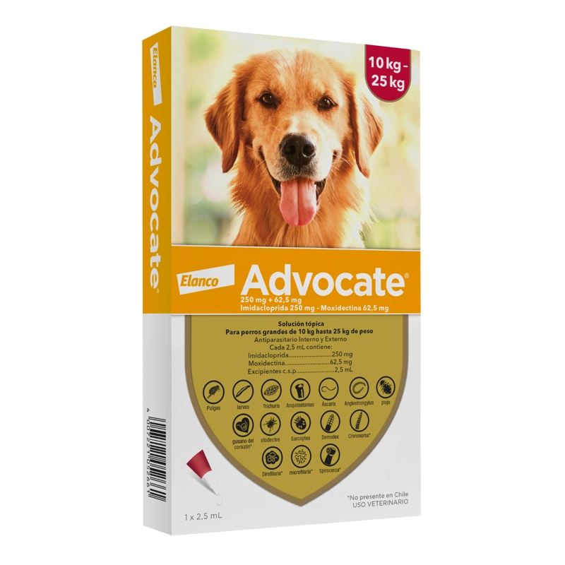 ADVOCATE PERROS 10 – 25 KG - 1