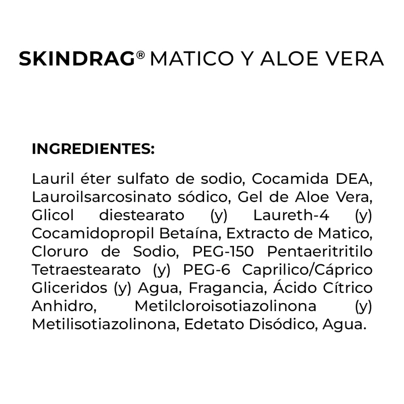 SKINDRAG MATICO SHAMPOO 250 ML - 4