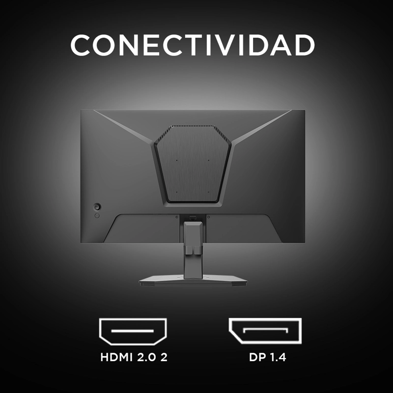Monitor Gamer Plano Caixun 27" FHD IPS 165Hz sRGB120% HDMI DP C27F4F - 3