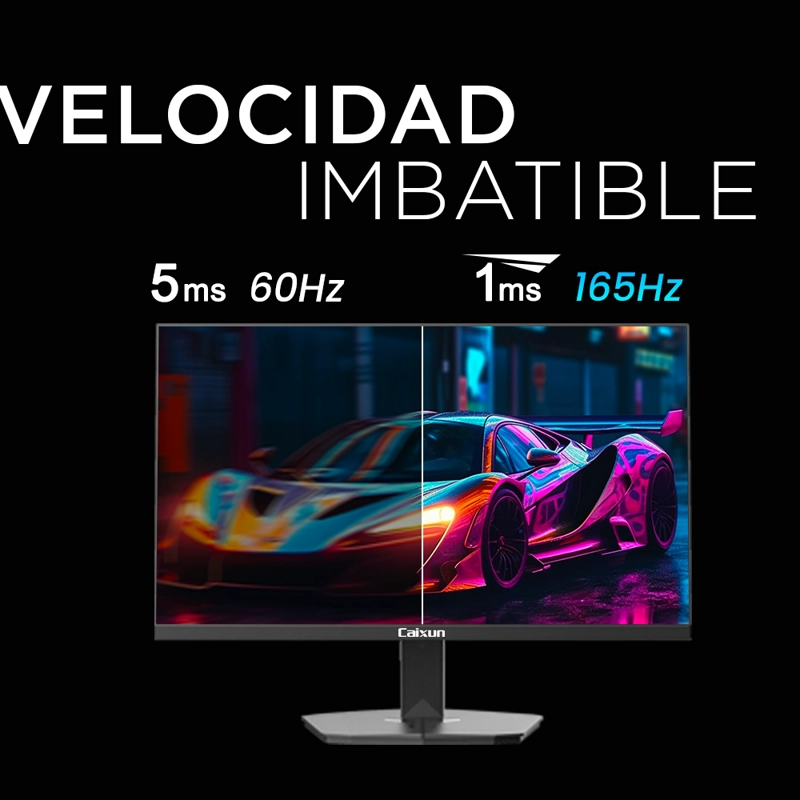 Monitor Gamer Plano Caixun 27" FHD IPS 165Hz sRGB120% HDMI DP C27F4F - 5