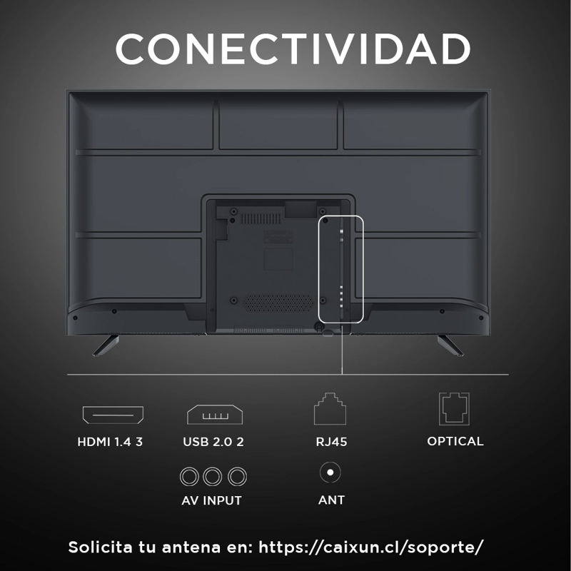 Smart TV Caixun LED 55" UHD 4K Google TV C55V1UG - 3