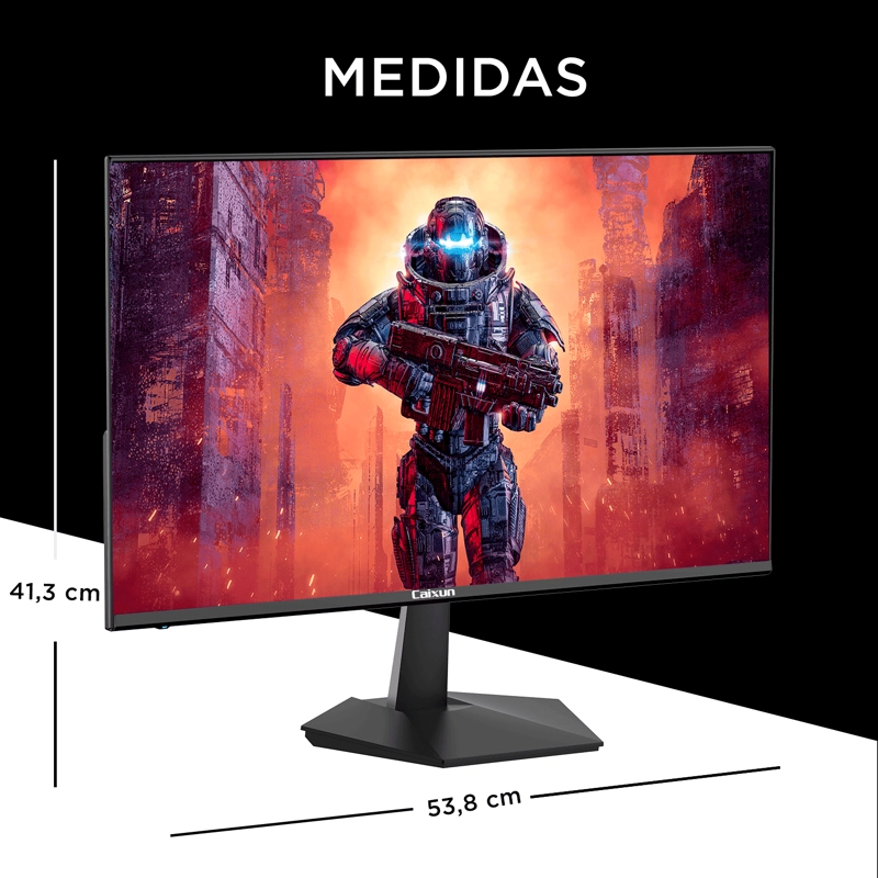 MONITOR GAMER PLANO CAIXUN 24 FHD VA 200HZ HDMI DP 1MS C24X1F - 4