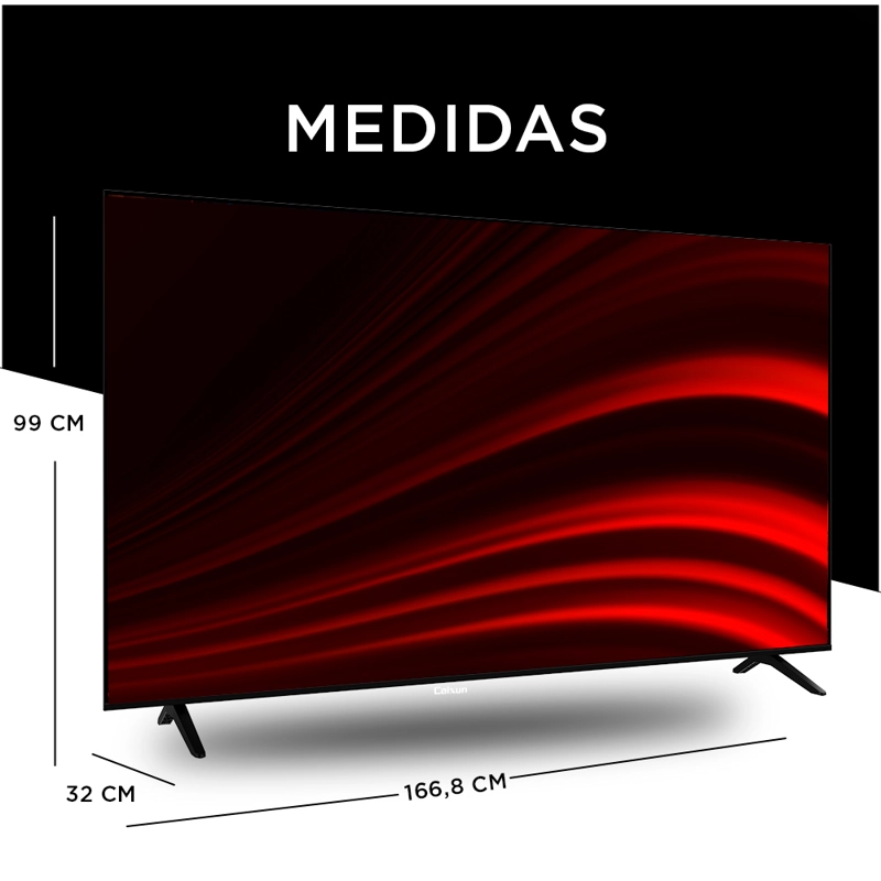 SMART TV 75' UHD 4K GOOGLE TV C75K1UG - 6