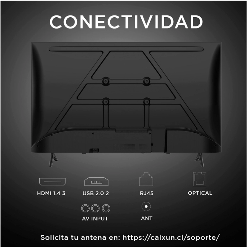 LED SMART TV CAIXUN GOOGLE TV 43' FHD C43K1FG - 3