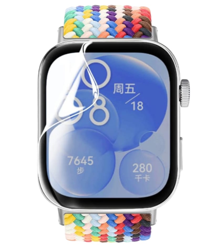 PACK 3 LÁMINAS PROTECTORAS HIDROGEL SMARTWATCH HUAWEI FIT 3 - 1
