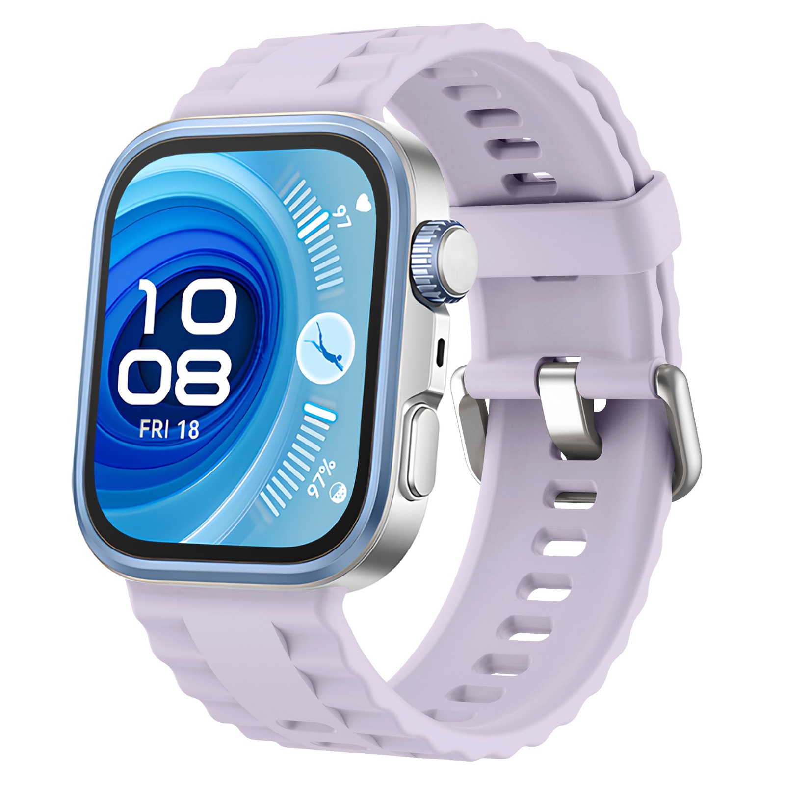 GENÉRICO CORREA SILICONA LILA SMARTWATCH HUAWEI FIT3-4-4PRO