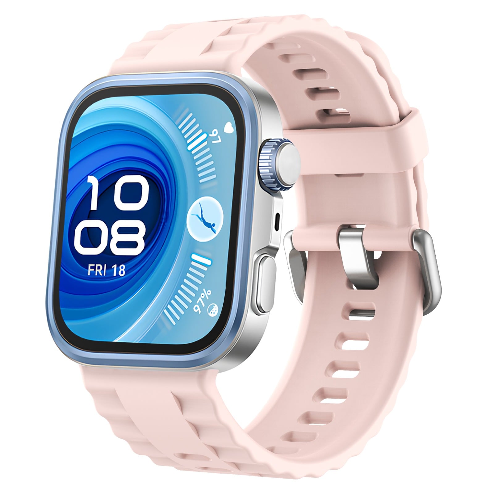 CORREA SMARTWATCH HUAWEI WATCH FIT3-FIT4 Y FIT4-PRO COLORES ROSADO - 1