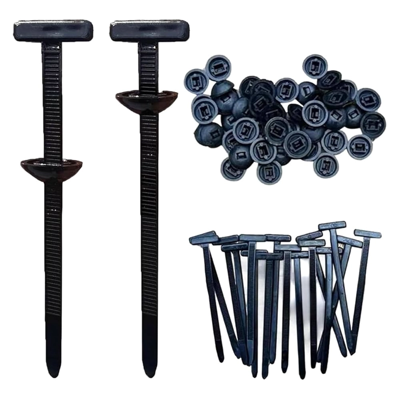 20 AMARRAS PLASTICAS AUTOMOTRICES PARA REPARACION - 1