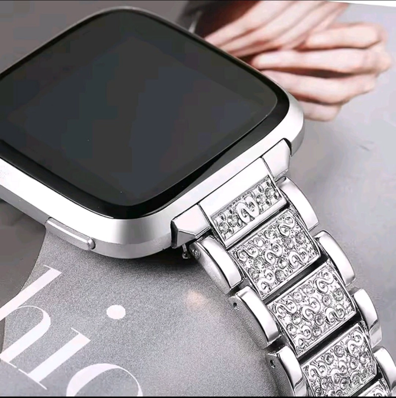 CORREA METAL COMPATIBLE APPLE WATCH 42-49MM SE1-SE8 Y SE10 1.8 CM PLATEADO - 2