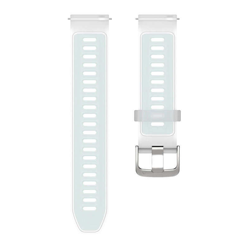 CORREA 20MM BICOLOR COMPATIBLE GALAXY/HUAWEGT/GARMIN AGUA/BLANCO - 2