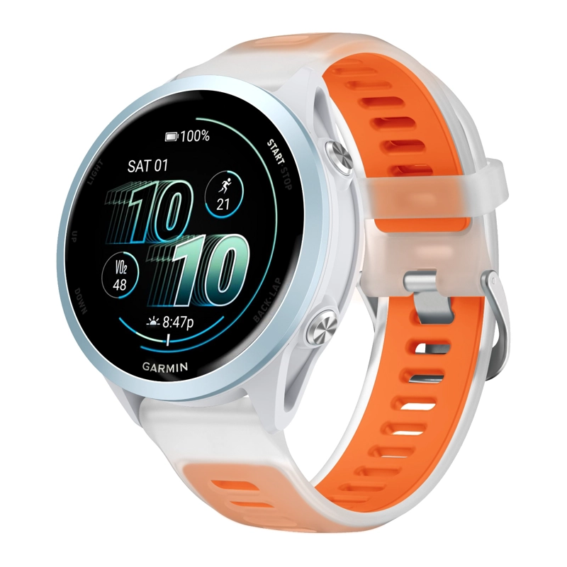 CORREA 20MM BICOLOR COMPATIBLE GALAXY/HUAWEGT/GARMIN 2 CM NARANJA - 3