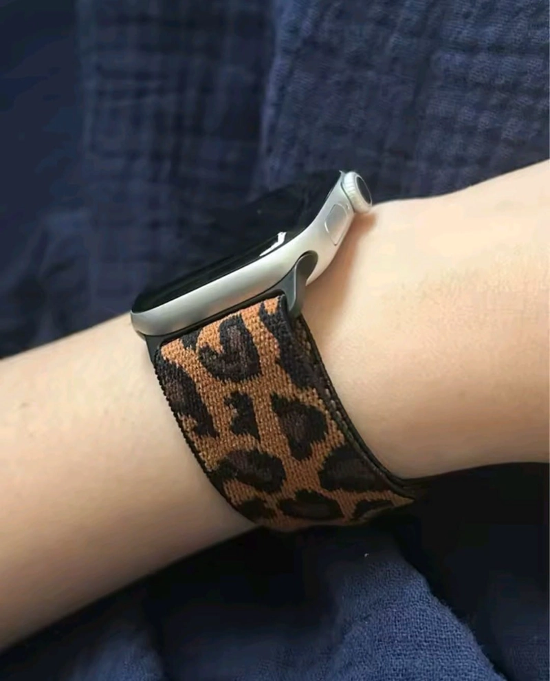 CORREA LEOPARDO CAFE ANIMALPRINT APPLE WATCH 38-41MM SE1-SE8 - 3