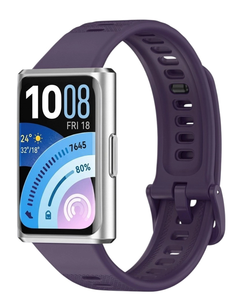 CORREA SILICONA COMPATIBLE SMARTBAND 11 Y 11PRO HUAWEIWATCH VERDE MILITAR - 1