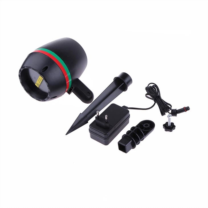 PROYECTOR 6 EN 1 LASER NAVIDAD EXTERIOR 6 FIGURAS DECORATIVAS - 1