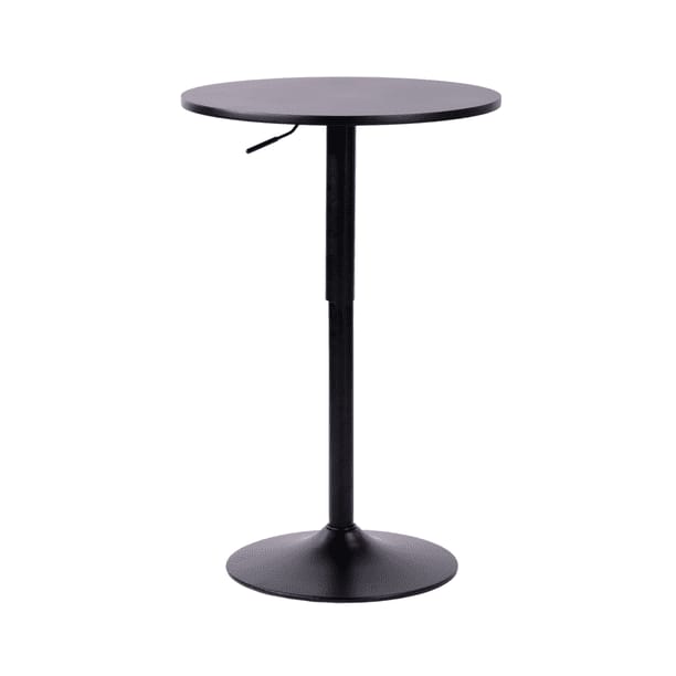 MESA ALTA REGULABLE 70 A 90CM DIAMETRO 60CM CAPACIDAD 40 KG NEGRO - 2