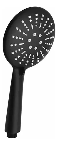 LLAVE MONOMANDO TINA DUCHA MODERNA NEGRO MATE DE LUJO - 2