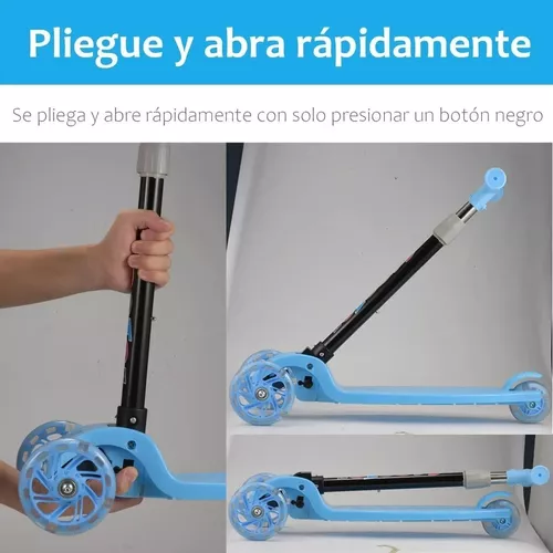 SCOOTER CON LUCES PARA NIÑOS / NIÑAS - 4
