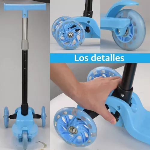 SCOOTER CON LUCES PARA NIÑOS / NIÑAS - 6