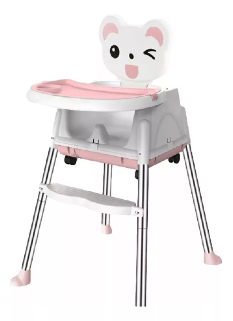 SILLA COMER CELESTE NIÑOS 3 EN 1 AJUSTABLE ALTURA - 1