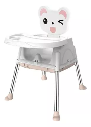 SILLA COMER CELESTE NIÑOS 3 EN 1 AJUSTABLE ALTURA - 2