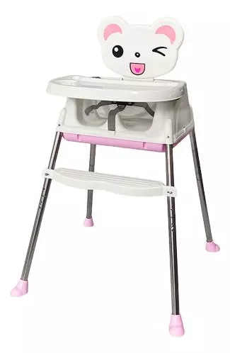 SILLA COMER CELESTE NIÑOS 3 EN 1 AJUSTABLE ALTURA - 3