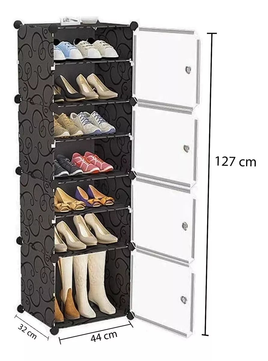 ZAPATERO ORGANIZADOR DE ZAPATOS ARMABLE COMBINACION LIBRE 4 - 2