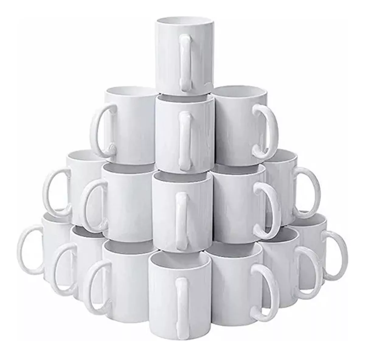 CAJA 36 TAZONES ESTAMPAR SUBLIMACION BLANCO GRADO A 11OZ - 1