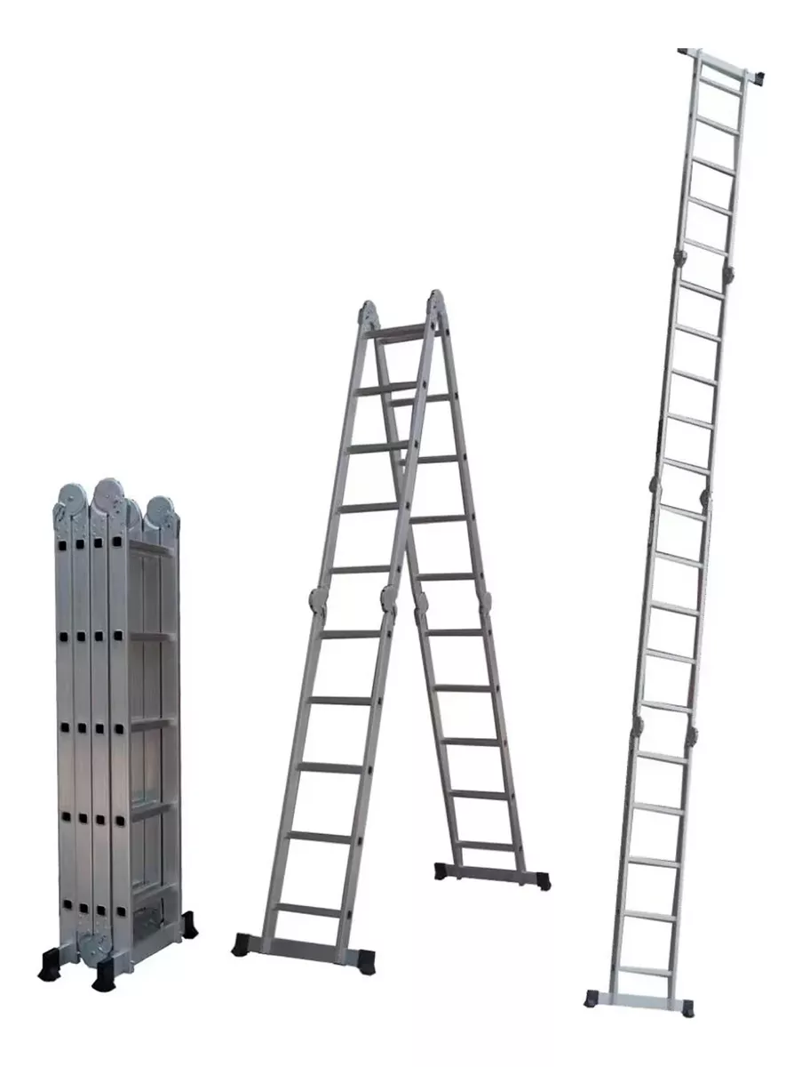 ESCALERA MULTIPROPÓSITO 5.7M 20 PELDAÑOS PROFESIONAL - 1